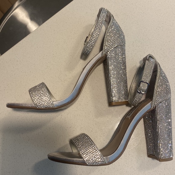 Steve Madden Rhinestone Heels - Picture 5 of 6